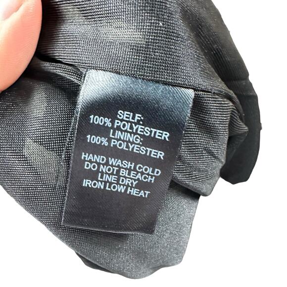 LULUS Black White Dotted Patterned Paperbag Pants Women's Size Small Flowy Boho - Picture 5 of 7